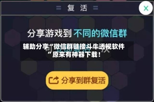辅助分享“微信群链接斗牛透视软件”原来有神器下载！-第2张图片