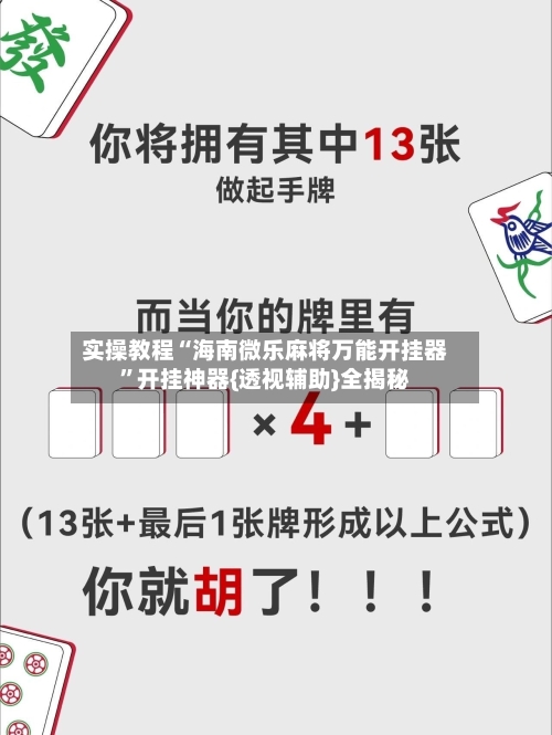 实操教程“海南微乐麻将万能开挂器”开挂神器{透视辅助}全揭秘-第2张图片