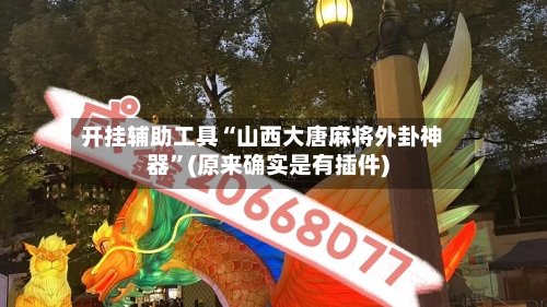 开挂辅助工具“山西大唐麻将外卦神器”(原来确实是有插件)-第2张图片
