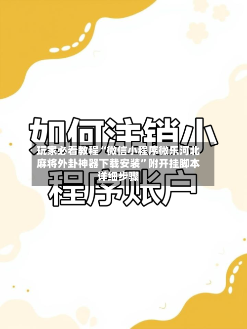 玩家必看教程“微信小程序微乐河北麻将外卦神器下载安装”附开挂脚本详细步骤-第3张图片