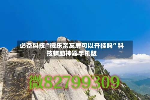 必备科技“微乐亲友房可以开挂吗”科技辅助神器手机版-第3张图片