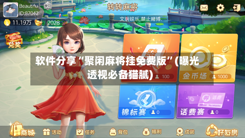 软件分享“聚闲麻将挂免费版”(曝光透视必备猫腻)-第3张图片