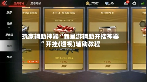 玩家辅助神器“新星游辅助开挂神器”开挂(透视)辅助教程-第3张图片