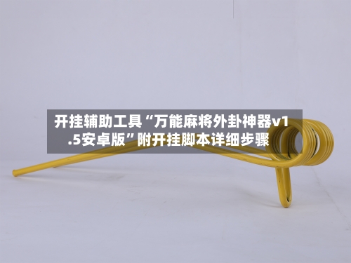 开挂辅助工具“万能麻将外卦神器v1.5安卓版”附开挂脚本详细步骤-第2张图片