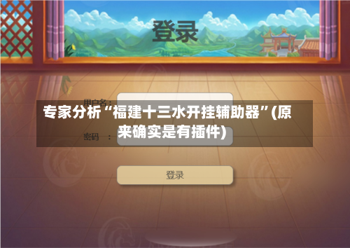 专家分析“福建十三水开挂辅助器”(原来确实是有插件)-第3张图片