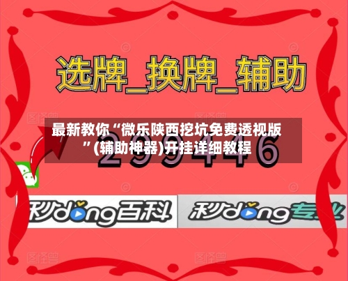 最新教你“微乐陕西挖坑免费透视版”(辅助神器)开挂详细教程-第3张图片