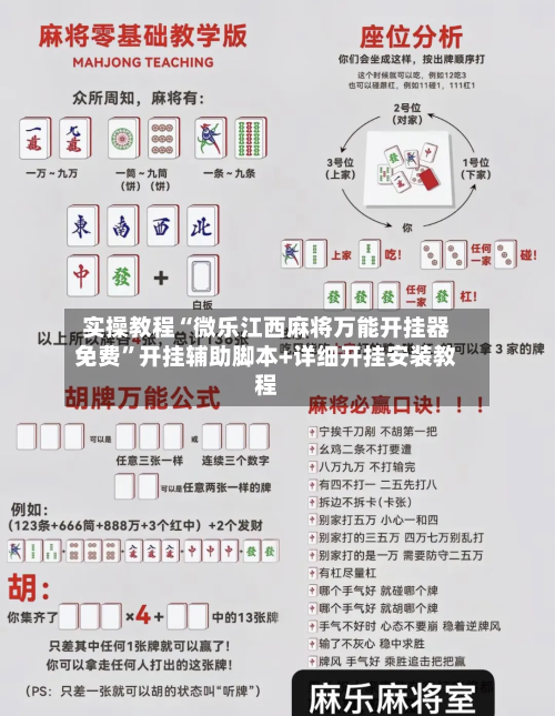 实操教程“微乐江西麻将万能开挂器免费”开挂辅助脚本+详细开挂安装教程