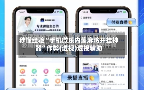 秒懂经验“手机微乐内蒙麻将开挂神器”作弊(透视)透视辅助-第2张图片