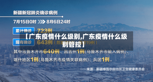 【广东疫情什么级别,广东疫情什么级别管控】
