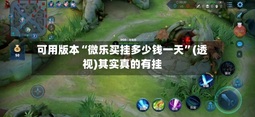 可用版本“微乐买挂多少钱一天”(透视)其实真的有挂