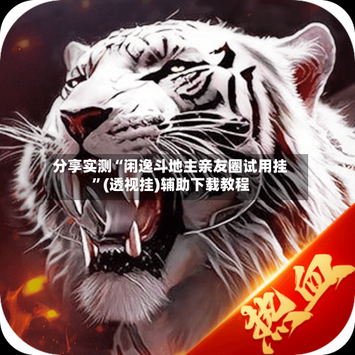 分享实测“闲逸斗地主亲友圈试用挂”(透视挂)辅助下载教程-第2张图片