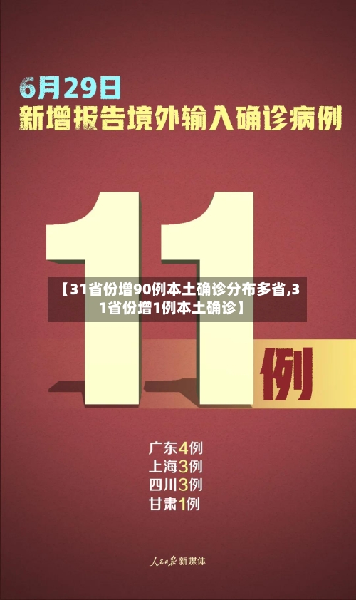 【31省份增90例本土确诊分布多省,31省份增1例本土确诊】-第2张图片