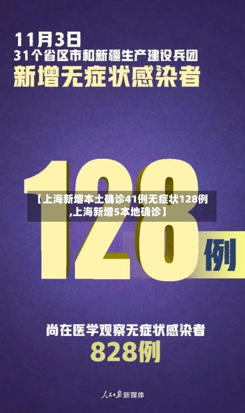 【上海新增本土确诊41例无症状128例,上海新增5本地确诊】