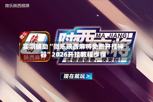 实测辅助“微乐陕西麻将免费开挂神器”2026开挂教程步骤-第2张图片