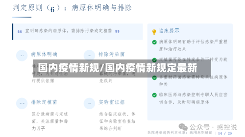 国内疫情新规/国内疫情新规定最新