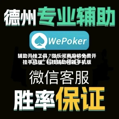 辅助开挂工具“微乐河南麻将免费开挂手机版”科技辅助神器手机版-第3张图片