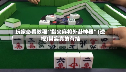 玩家必看教程“指尖麻将外卦神器”(透视)其实真的有挂-第2张图片