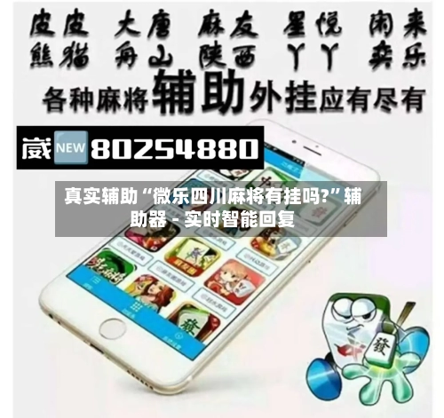 真实辅助“微乐四川麻将有挂吗?”辅助器 - 实时智能回复-第3张图片
