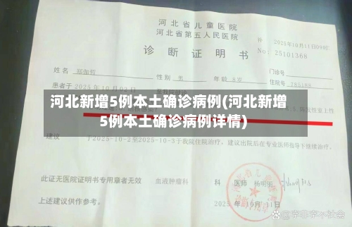 河北新增5例本土确诊病例(河北新增5例本土确诊病例详情)-第2张图片