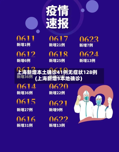 上海新增本土确诊41例无症状128例(上海新增5本地确诊)